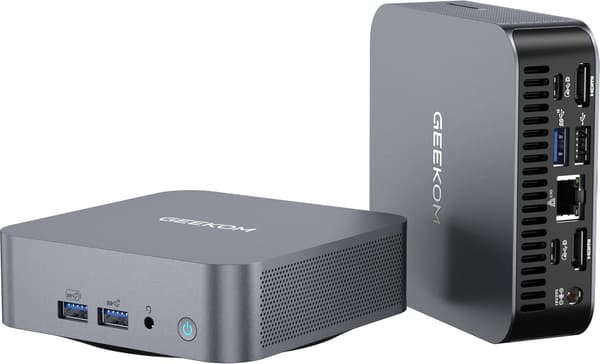 第13世代 i9搭載 GEEKOM GT13 Pro ミニPC 64GB RAM・2TB SSD 8K対応/4画面出力/省エネ設計