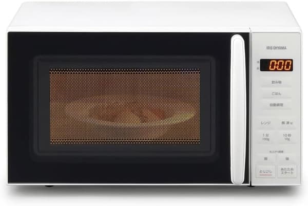 アイリスオーヤマ ヘルツフリー17L単機能電子レンジ ホワイト