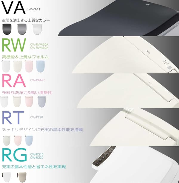 INAX シャワートイレ CW-RG10 オフホワイト RGシリーズ 温水洗浄便座 省エネタイプ