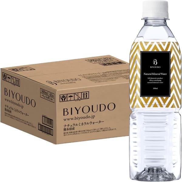 国産天然シリカ水（500ml×42本）ミネラル50mg/L以上 軟水