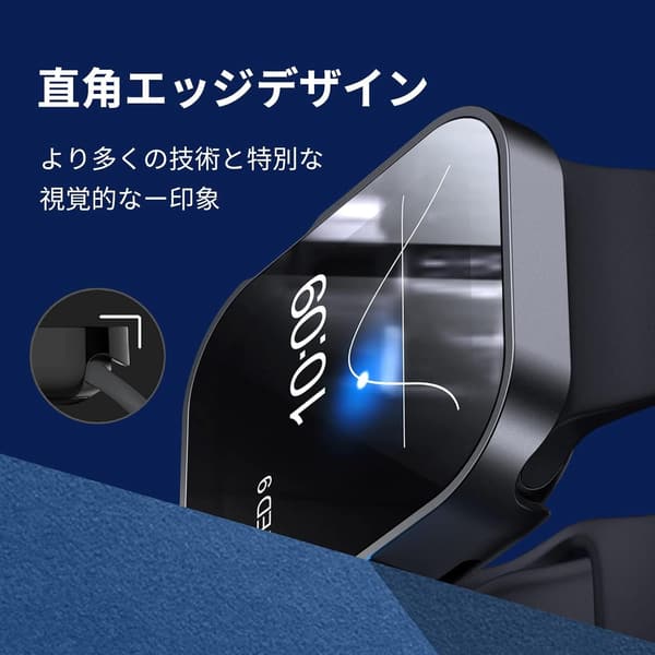 Apple Watch Series 10 46mm 用 防水・防塵 軽量ケース ブラック