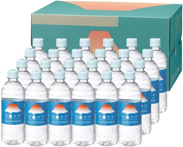 バナジウム＆シリカ天然水500ml 24本セット【富士清水】