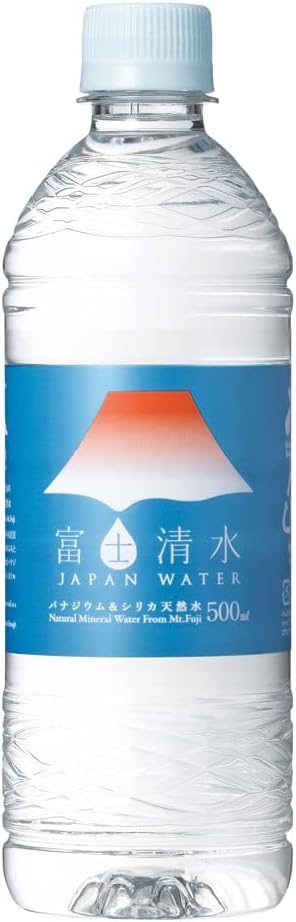 バナジウム＆シリカ天然水500ml 24本セット【富士清水】