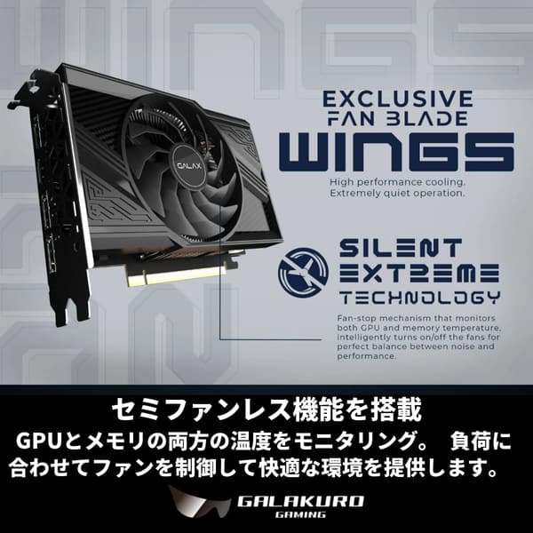 NVIDIA GeForce RTX4060搭載グラフィックボード GDDR6 8GB【国内正規品】