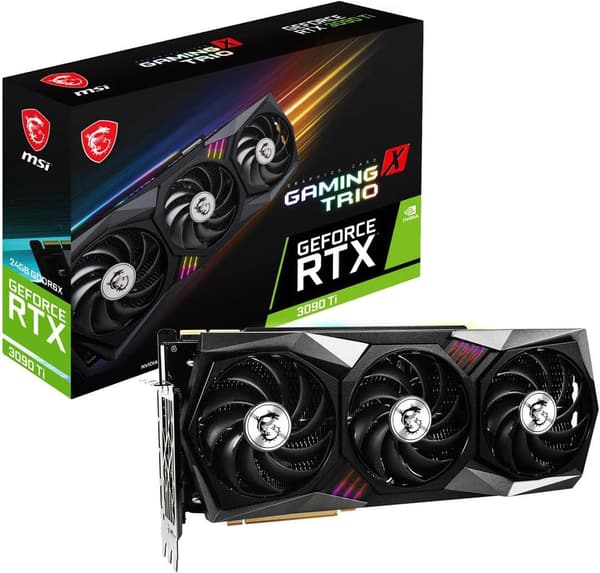 MSI GeForce RTX 3090 Ti GAMING X TRIO 24G グラフィックスボード