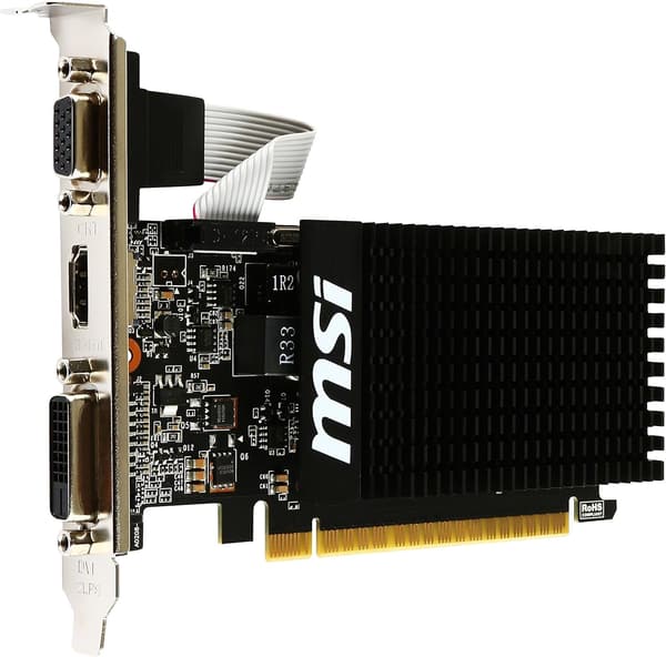 MSI GeForce GT710 2GB GDDR3 グラフィックスボード