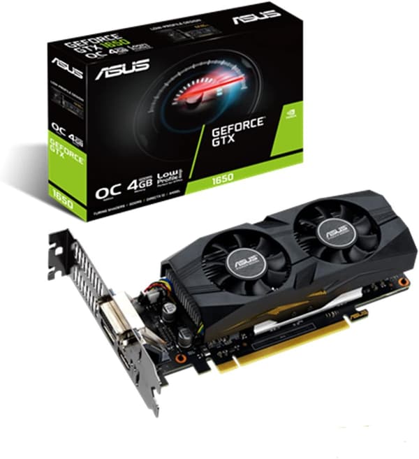 ASUS GeForce GTX 1650 OC版 4GB GDDR5 ビデオカード