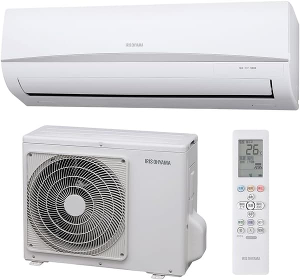 アイリスオーヤマ 2025年モデル エアコン 6畳 省エネ おやすみモード 除湿機能付き