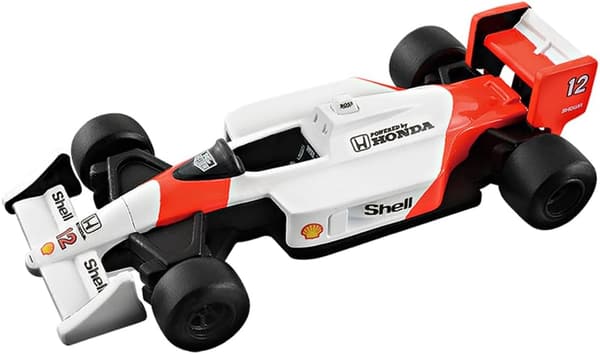 トミカプレミアム マクラーレンホンダ MP4/4 アイルトン・セナ ミニカー 6歳以上用