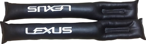 LEXUS レクサス シートコンソールソフトクッション 2本セット 黒