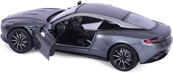 アストンマーチン DB11クーペ 2017 (ガンメタリック) 1/24 ミニカー