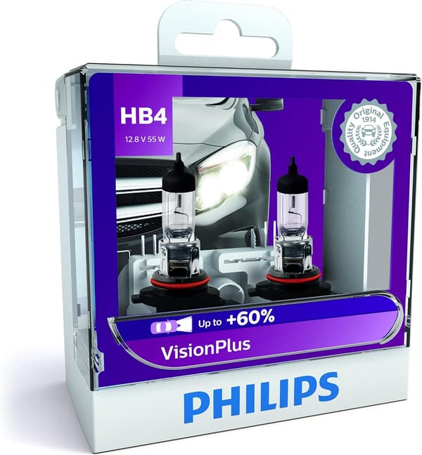 車検対応 Philips(フィリップス) ヘッドライト & フォグライト ハロゲン HB4 3200K 2個入り