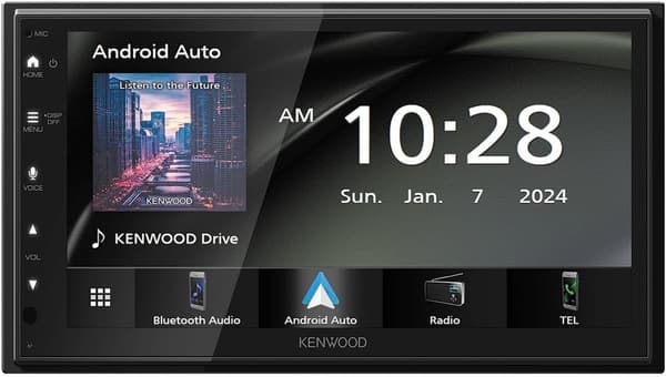 ワイヤレス接続対応 7インチディスプレイオーディオ Kenwood DMX5523SAZ