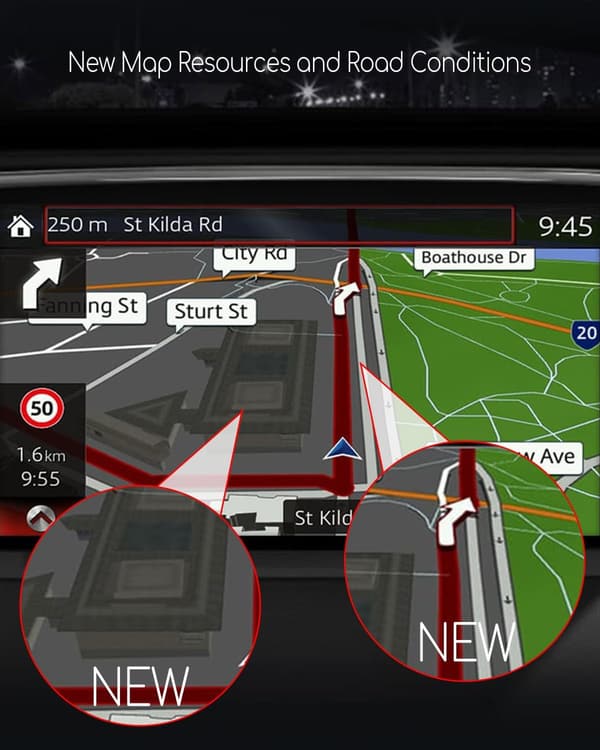2024年最新地図ナビゲーションマイクロSDカード（トヨタ車対応）