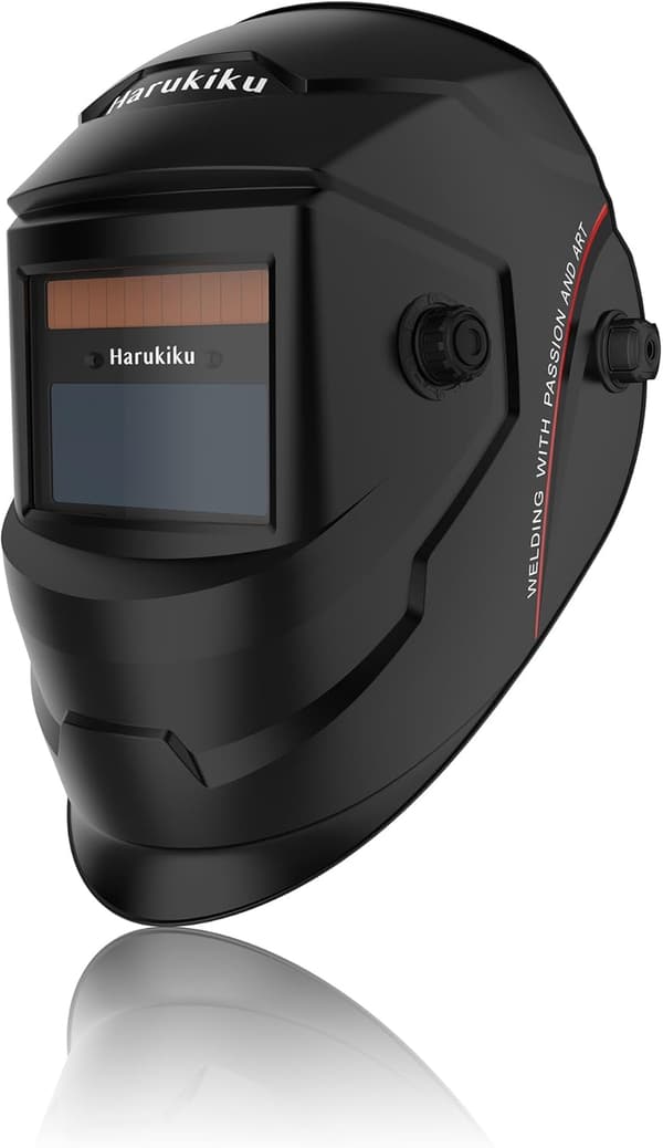 ソーラー自動遮光溶接面 Harukiku - MIG/MMA/TIG対応 遮光度4/9-13