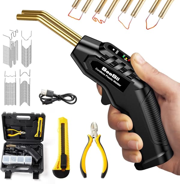 USB充電式バンパー修理プラスチック溶接機 ハンディミニツール 軽量 3段階モード調整可能