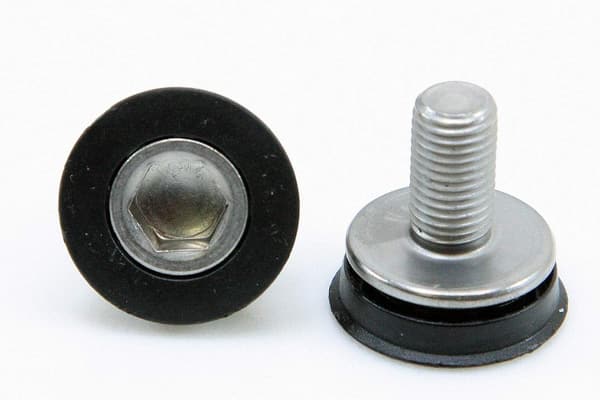 デオーレ LX 用コッタレスボルト M8x15mm 2個セットクランク固定用