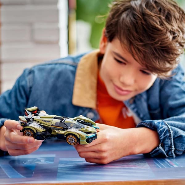 誕生日プレゼント LEGO スピードチャンピオン ランボルギーニ V12ビジョン・グランツーリスモ ブロック おもちゃ 76923