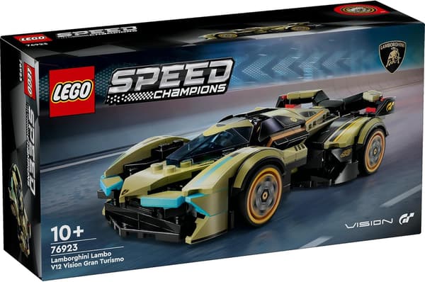 誕生日プレゼント LEGO スピードチャンピオン ランボルギーニ V12ビジョン・グランツーリスモ ブロック おもちゃ 76923