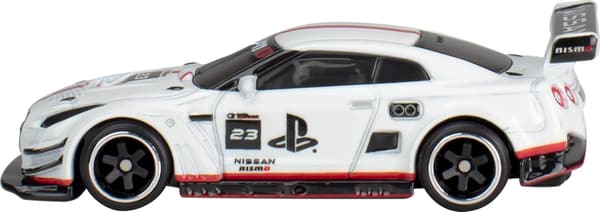 グランツーリスモ 日産GT-R NISMO GT3 ミニカー おもちゃ 3歳以上用 ホワイト