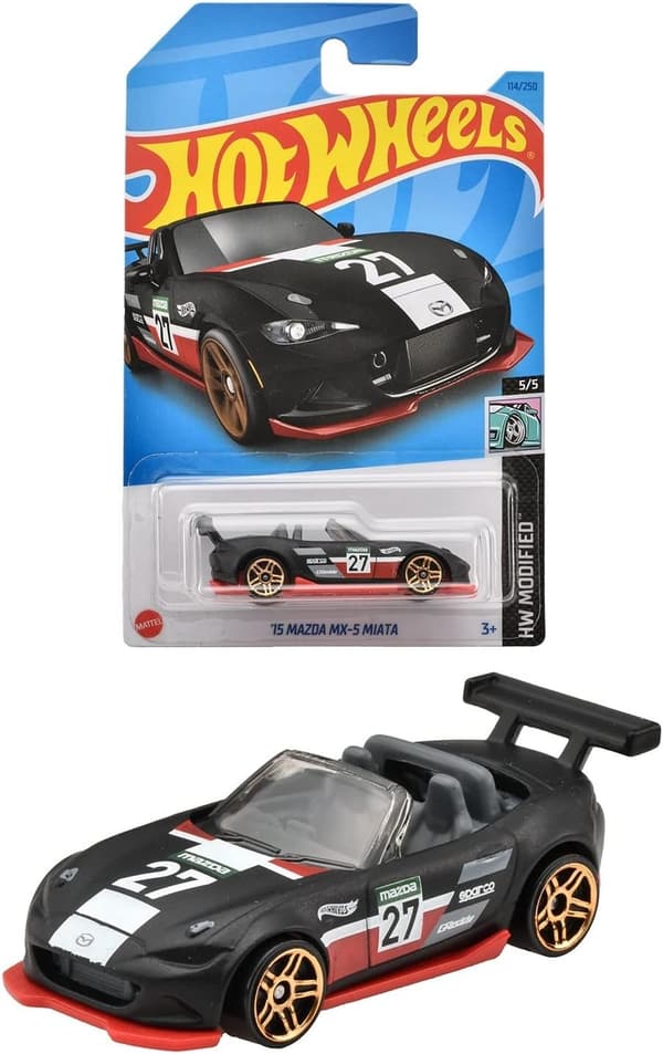ホットウィール 2015年モデル マツダ MX-5 ミアータ ベーシックカー【3歳以上】