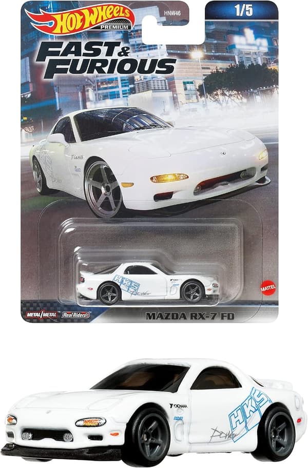 ワイルド・スピード マツダ RX-7 FD ホットウィール 3歳以上用