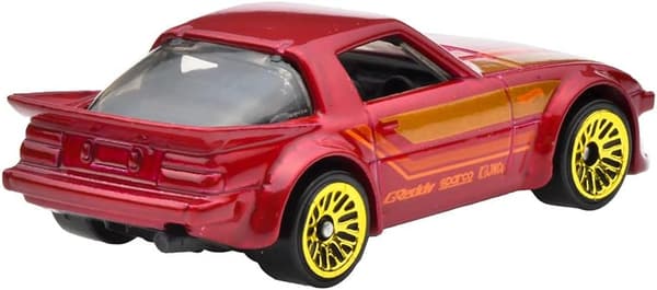 マツダRX-7ホットウィールベーシックカー（レッド）3歳以上用