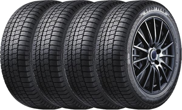 グッドイヤー アイスナビ8 155/65R14 スタッドレスタイヤ 4本セット