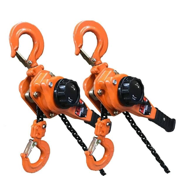 チェーンブロック 1トン レバーホイスト 荷締め機 1.5m 高品質 小型軽量