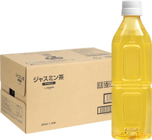 ジャスミン茶 500ml ラベルレス 24本セット