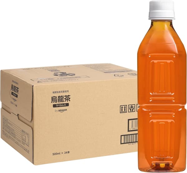 ラベルレス烏龍茶 500ml 24本セット