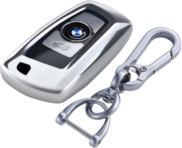 BMW車用キーカバー タイプ2 メタルシルバー