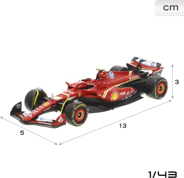 2024年モデル 1/43 ダイキャスト ミニカー フェラーリ SF-24 シャルル・ルクレール