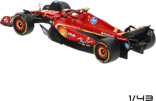 2024年モデル 1/43 ダイキャスト ミニカー フェラーリ SF-24 シャルル・ルクレール