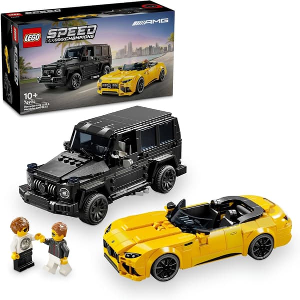 誕生日プレゼント LEGO スピードチャンピオン メルセデス-AMG G63 & SL63 ブロックおもちゃ 76924