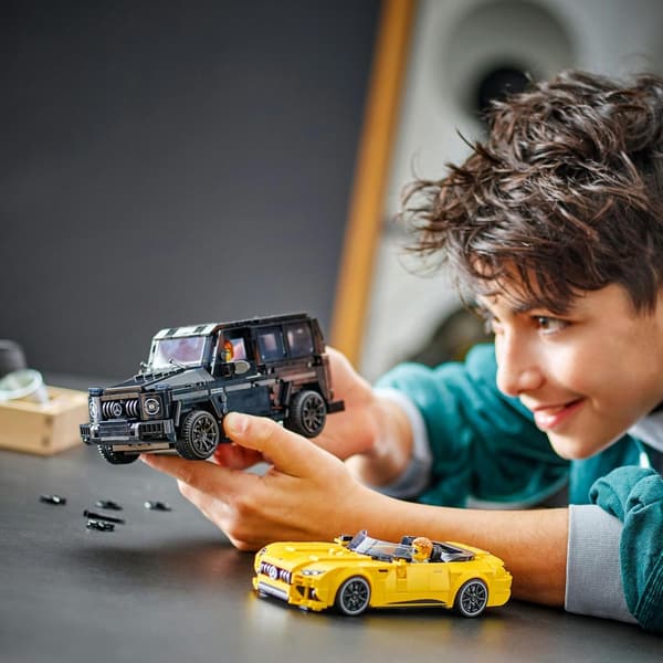 誕生日プレゼント LEGO スピードチャンピオン メルセデス-AMG G63 & SL63 ブロックおもちゃ 76924