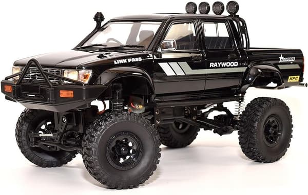 WPL JAPAN ラジコンカー C64-1 1/16スケール 4WD クローラー（バッテリー付き・塗装済み・ブラック）