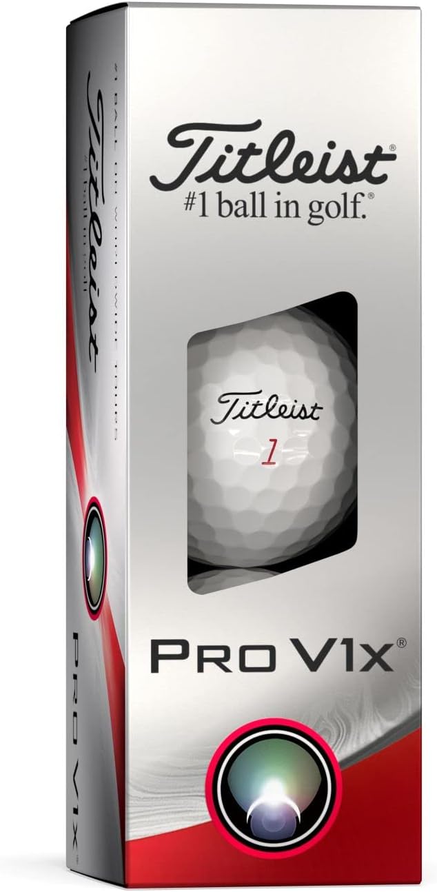 2023年モデル タイトリスト PRO V1x ゴルフボール 1ダース (12個入り) 日本正規品