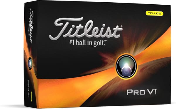 23年モデル タイトリスト PRO V1 ゴルフボール イエロー ユニセックス
