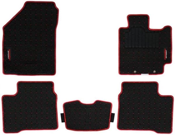 スイフトスポーツ/ZC33S用フロアマット（ブラック×レッド）