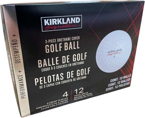 カークランド スリーピース ウレタンカバーゴルフボール V3.0 ダース販売