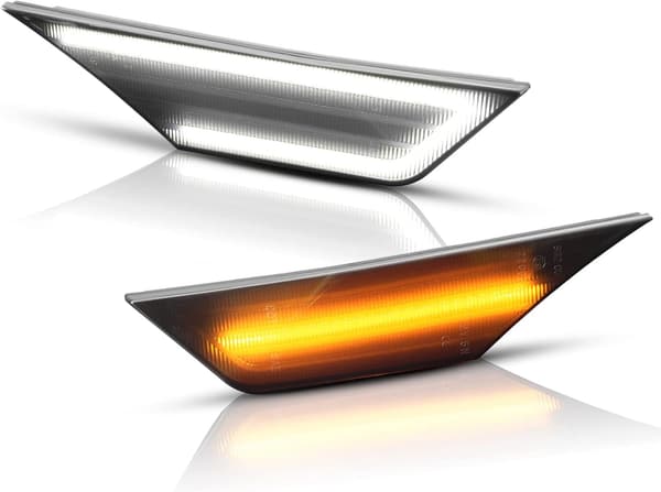 ホンダ シビック用 フロントフェンダー LEDサイドマーカー 2個セット（スモーク）シーケンシャルウインカー機能付き
