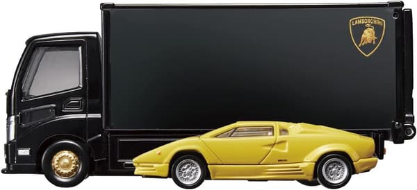 トミカプレミアム ランボルギーニ・カウンタック 25周年記念トランスポーター ミニカー 6歳以上