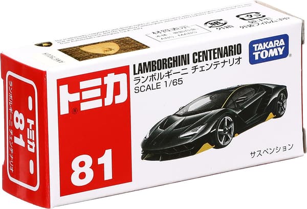 トミカ No.81 ランボルギーニ チェンテナリオ LP770-4 ミニカー
