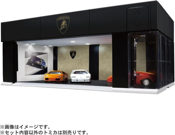 ランボルギーニエディション トミカプレミアム ガレージ ミニカー 6歳以上向け