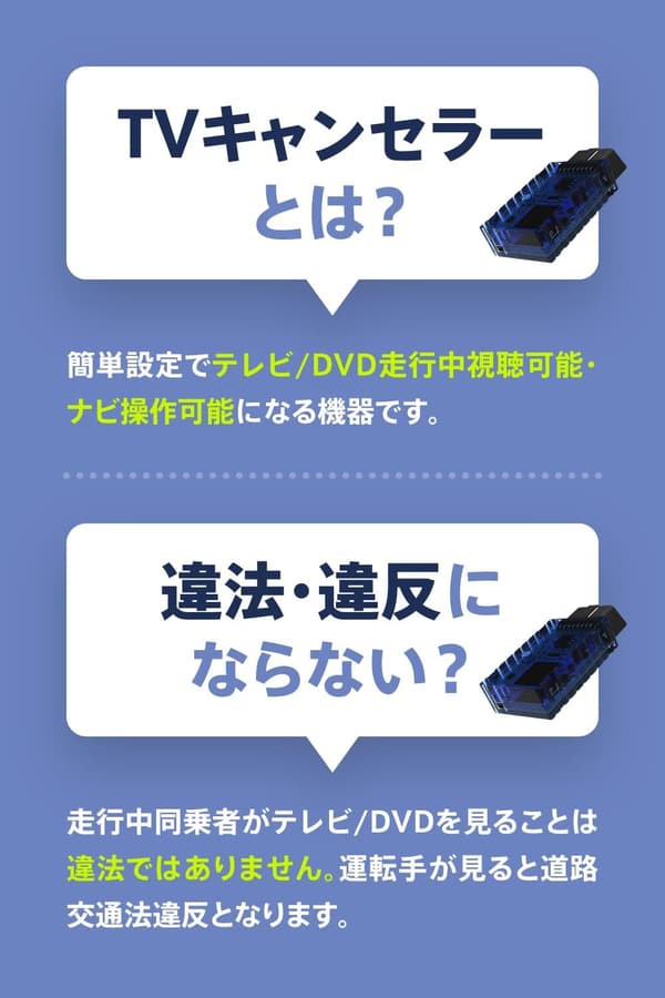 アウディ MIB2/MIB3対応 TVキャンセラー 新型車用 正規品 10年保証付き