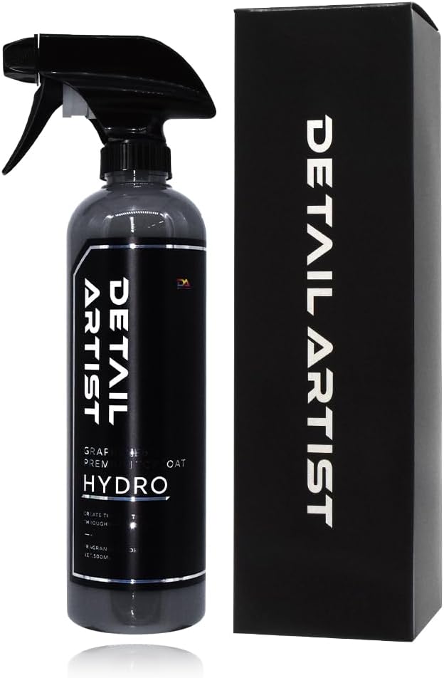 車用コーティング剤 大容量500ml グラフェン&チタン配合 強撥水 艶 アロマウッドの香り