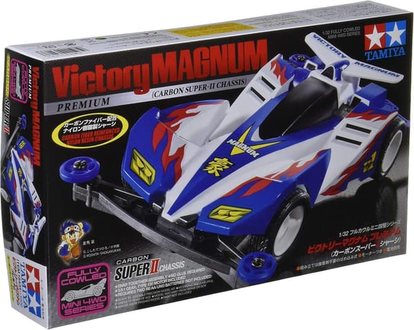 ビクトリーマグナム プレミアム カーボンスーパーIIシャーシ【タミヤ ミニ四駆】