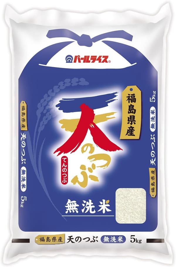 令和6年産 福島県産 無洗米 天のつぶ パールライス 5kg