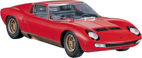 ランボルギーニ ミウラ SV 1/24 プラモデル 付きハセガワ